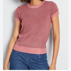 [ModCloth] Textured Knit Wool Blend Sweater